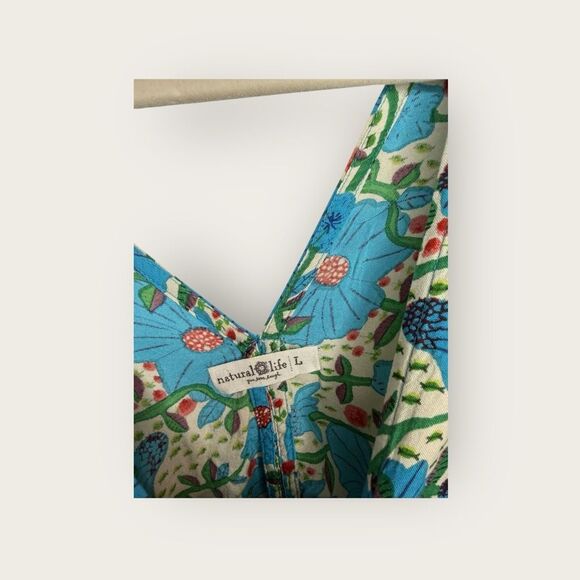 Natural Life Celia Boho Mini Dress Size Large NWT - Picture 6 of 8